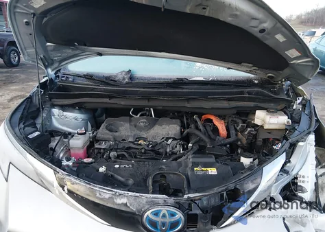 2021 Toyota Sienna Xle z USA, uszkodzony, nr VIN 5TDYSKFC7MS032490